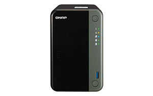 QNAP TS-253D-4G 2 Bay NAS for Professionals with Intel Celeron J4125 CPU and Two 2.5GbE Ports