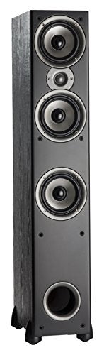 Polk Audio Monitor 60 Series Floorstanding Speaker (Black, Single)- 1