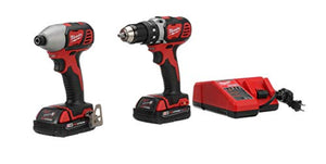 Milwaukee 2691-22 18-Volt Compact Drill and Impact Driver Combo Kit