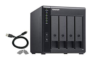 QNAP TR-004 4 Bay Hard Drive Enclosure Direct Attached Storage (DAS) with hardware RAID USB 3.2 Gen 1 Type-C