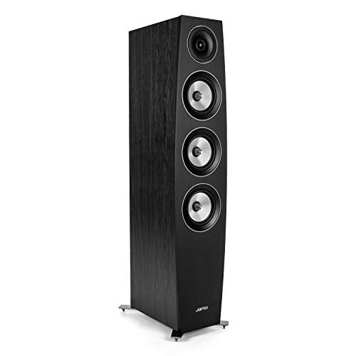 Jamo C 97 II Floorstanding Home Speakers, Black