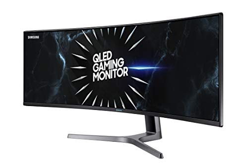 Samsung 49-Inch CRG9 Curved Gaming Monitor (LC49RG90SSNXZA) – 120Hz Refresh, Ultrawide Screen QLED Computer Monitor, 5120 x 1440p Resolution, 4ms Response, FreeSync 2 with HDR, HDMI
