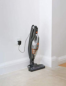 BLACK+DECKER POWERSERIES Cordless Stick Vacuum Cleaner & Hand Vac, 2-in-1, Titanium Gray (HSVB420J)