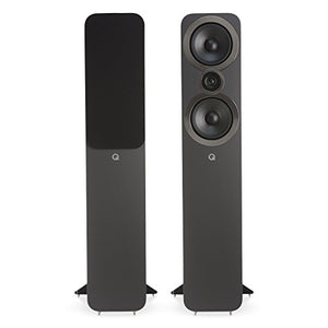 Q Acoustics 3050i Floorstanding Speaker Pair (Graphite Grey) 2018 Model