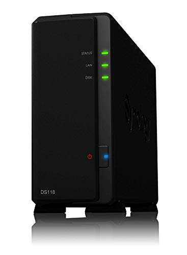 Synology 1 bay NAS DiskStation DS118 (Diskless)