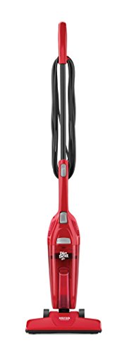 Dirt Devil SD20010 Versa Clean Bagless Stick Vacuum Cleaner and Hand Vac, 16ft. Power Cord, Red