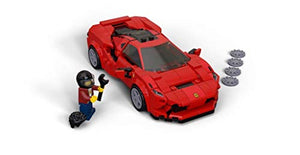 LEGO Speed Champions 76895 Ferrari F8 Tributo Toy Cars for Kids, Building Kit Featuring Minifigure, New 2020 (275 Pieces)