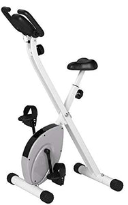 Marcy | Foldable Exercise Bike with Adjustable Resistance for Cardio Workout and Strength Training | NS-652