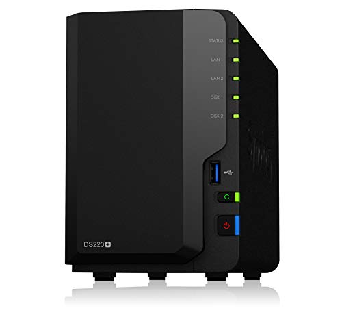 Synology 2 Bay NAS DiskStation DS220+ (Diskless)