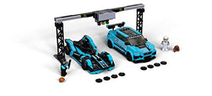 LEGO Speed Champions Formula E Panasonic Jaguar Racing Gen2 car and Jaguar I-PACE eTROPHY 76898 Building Kit, New 2020 (565 Pieces)