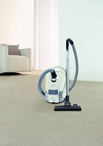 Miele Compact C1 Pure Suction Powerline Canister Vacuum, Lotus White