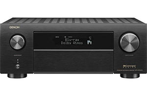 Denon | AVR-X4500H 9.2-channel home theater receiver with Wi-Fi, Apple AirPlay 2, and Amazon Alexa compatibility, Black