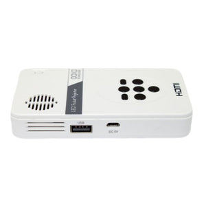 AAXA Technologies KP-101-01 AAXA LED Pico Micro Video Projector - Pocket Size Portable Mobile Mini Projector with mini-HDMI, built-in Media Player & Speakers, 3.5mm Aux Out, Micro SD/USB readers and 80 Min Lithium-Ion Battery