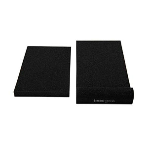 Sony SSCS5 3-Way 3-Driver Bookshelf Speaker System (Black) with Isolation Pads (2 Items)