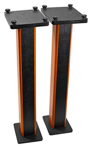 Rockville 2 RHTSC 36" Inch Bookshelf Speaker Stands Surround Sound Home Theater