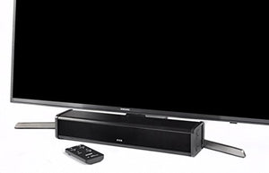 ZVOX Voice-Clarifying Sound Bar with Patented Hearing Technology, Six Levels of Voice Boost - 30-Day Home Trial - AccuVoice AV203 TV Speaker - Black