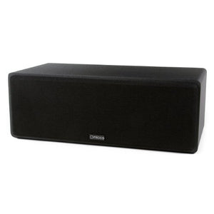 Micca MB42X-C Center Channel Speaker with Dual 4-Inch Carbon Fiber Woofer and Silk Dome Tweeter (Black, Each)