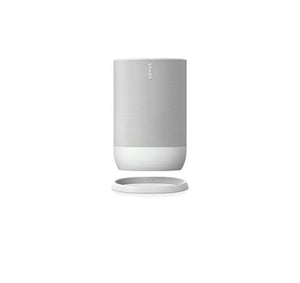 Sonos Move - Battery-powered smart speaker, Wi-Fi and Bluetooth with Alexa built-in - Lunar White