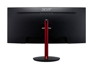 Acer Nitro XZ342CK Pbmiiphx 34" 1500R Curved WQHD (3440 x 1440) VA Gaming Monitor with AMD Radeon FREESYNC, VESA Certified DisplayHDR400, 95% sRGB, 144Hz, 1ms VRB (Display Port & 2 x HDMI 2.0 Ports)