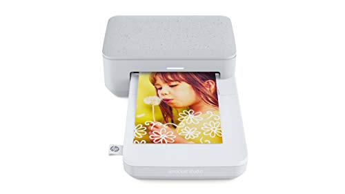 HP Sprocket Studio Photo Printer – Personalize & Print, Water- Resistant 4x6