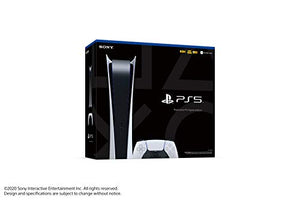 PlayStation 5 Digital Edition, White + Black