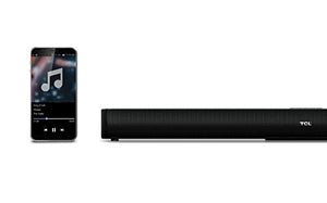 TCL Alto 5 2.0 Channel Home Theater Sound Bar - Ts5000, 32", Black