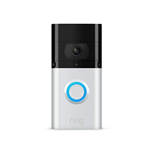 Ring | Video Doorbell 3 Plus, Satin Nickel
