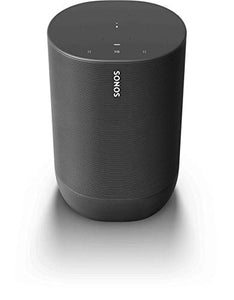 Sonos | Move Battery-powered Smart Speaker, Wi-Fi, Bluetooth, Amazon Alexa, Black
