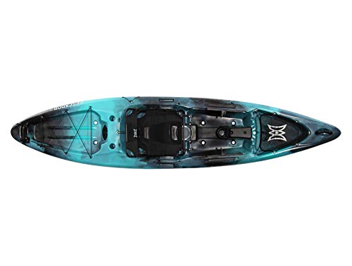 Perception | Pescador Pro 12.0 12 ft Fishing Kayak, Green/Black
