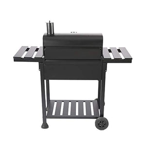 Royal Gourmet CD1824EC 24-Inch Charcoal BBQ Grill with Cover, Black