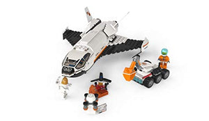 LEGO City Space Mars Research Shuttle 60226 Space Shuttle Toy Building Kit with Mars Rover and Astronaut Minifigures
