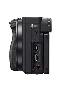 Sony | Alpha A6400 Mirrorless Digital Camera (Body Only), Black