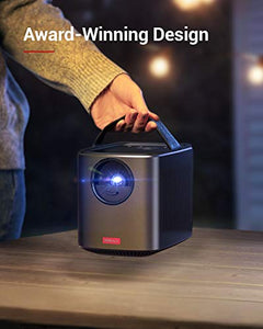 Nebula by Anker Mars II Pro 500 ANSI Lumen Portable Projector, Black, 720p Image, Video Projector, 30 to 150 Inch Image TV Projector, Movie Projector, Home Entertainment