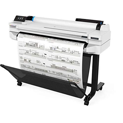HP DesignJet T530 Large Format Wireless Plotter Printer - 36