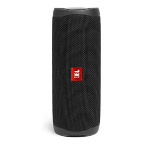 JBL Flip 5 Waterproof Portable Wireless Bluetooth Speaker Bundle with divvi! Protective Hardshell Case - Black