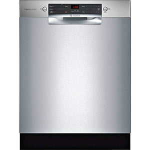 Bosch | 300 Series 24" Recessed Handle Dishwasher with Stainless Steel Tub	