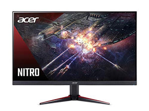 Acer Nitro VG240Y Pbiip 23.8 Inches Full HD (1920 x 1080) IPS Gaming Monitor with AMD Radeon FREESYNC Technology, Zero Frame, 144Hz, 1ms VRB, (2 x HDMI 2.0 Ports & 1 x Display Port), Black
