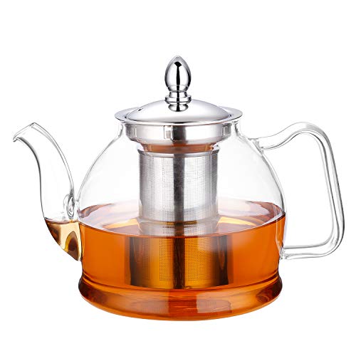 Glass Teapot with Removable Infuser