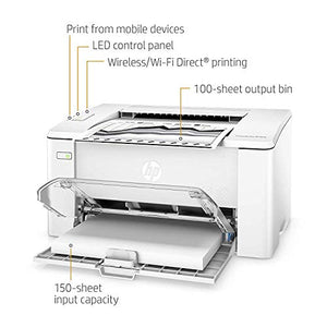 HP Laserjet Pro M102w Wireless Monochrome Laser Printer