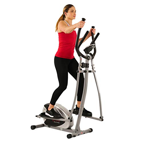 Sunny Health and Fitness Magnetic Elliptical Bike