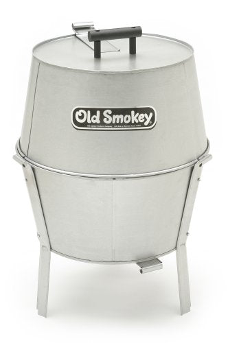 Old Smokey Charcoal Grill #18 (Medium), White