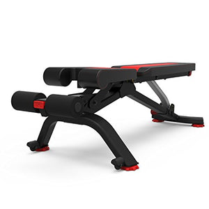 Bowflex | SelectTech | 5.1S Adjustable Weight Bench | Black | Stowable