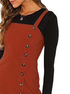 This  Button Front Pinafore Overall Dress is a great addition to any cottagecore clothes wardrobe. Take a look at our collection of cottagecore clothes.  We update the list daily, so check back often for new looks!  We hope we will be your favorite cottagecore clothes shop!