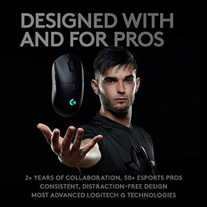 Logitech | G Pro Wireless Optical Gaming Mouse with RGB Lighting
