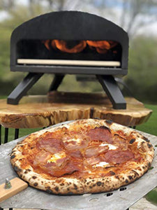 Bertello Outdoor Pizza Oven, Black