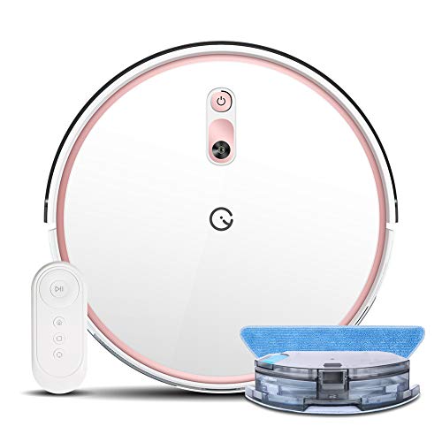 Yeedi K700 Robot Vacuum, 2 in 1 Robotic Vacuum Cleaner Mopping, 2000Pa Powerful Suction, Smart Navigation, Quiet and Self-Charging Robotic Vacuums, Ideal for Pet Hair, Carpets, Hard Floors