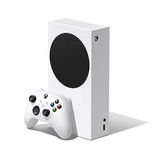 Xbox Series S | 4K Capable, Backward Compatible, With Motion Control, Wi-Fi, 512 GB, White