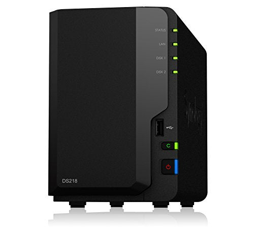 Synology 2 bay NAS DiskStation DS218 (Diskless)