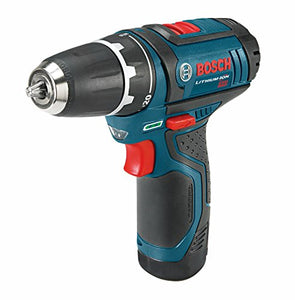 Bosch Power Tools Drill Kit - PS31-2A - 12V, 3/8 Inch, Two Speed Driver, Cordless Drill Set - Includes Two Lithium Ion Batteries