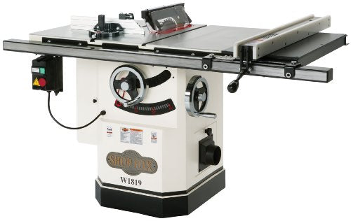 Shop Fox W1819 3 HP 10-Inch Table Saw with Riving Knife